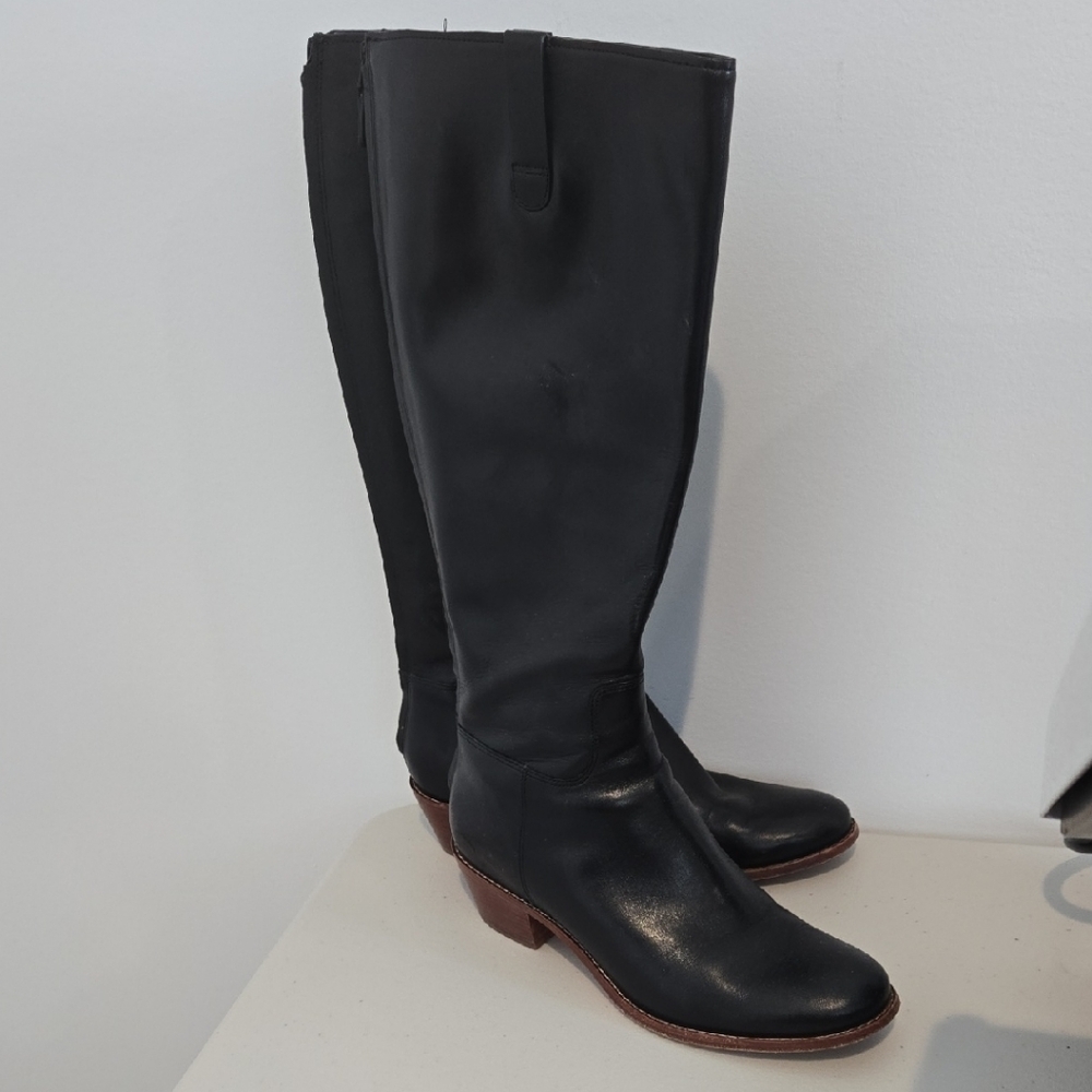 Cole Haan Black Tall Boots 7.5
